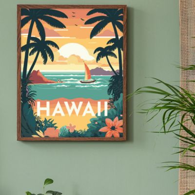 Vintage travel posters to paint by numbers: add an art deco touch to your room!