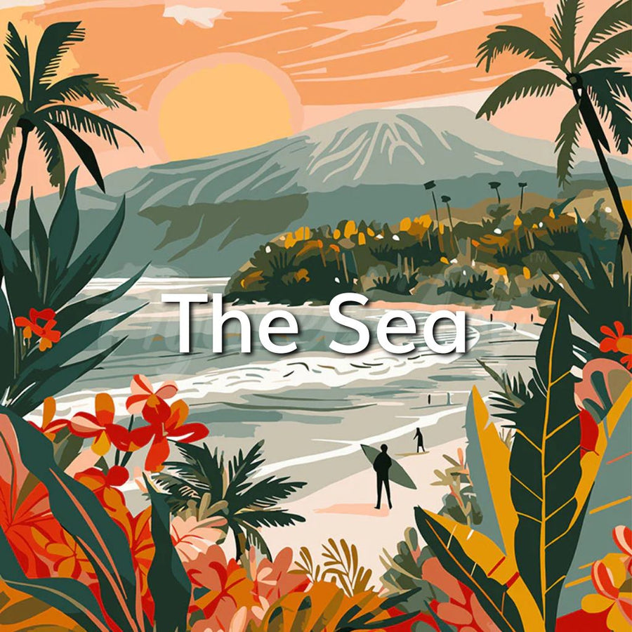 Paint by Numbers The Sea