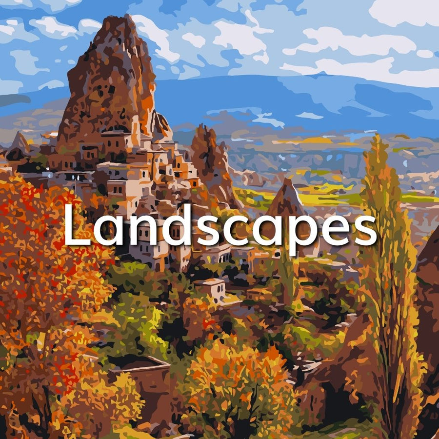 Paint by Numbers Landscape