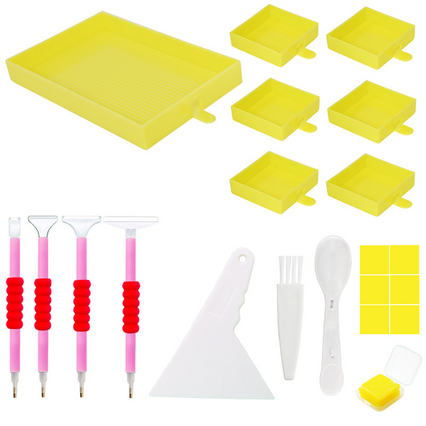 Diamond Painting Professional Tool Set 15 Piece Accessories
