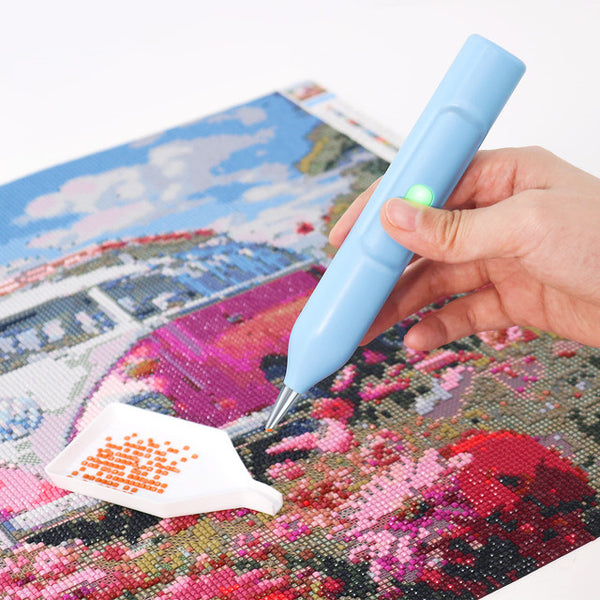 Electric Diamond Painting Pen – Rechargeable with Vacuum Suction 11