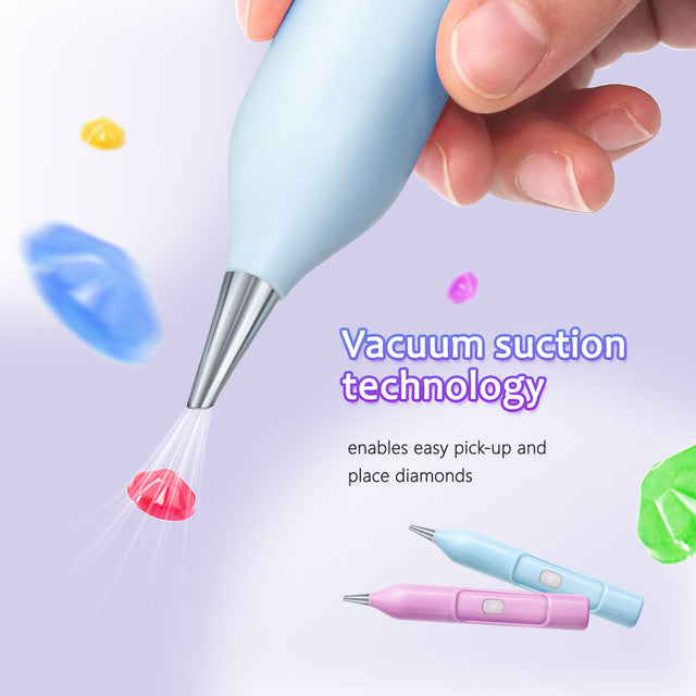 Electric Diamond Painting Pen – Rechargeable with Vacuum Suction 2