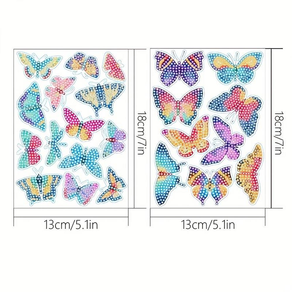 5D Diamond Painting 23 Butterfly Stickers