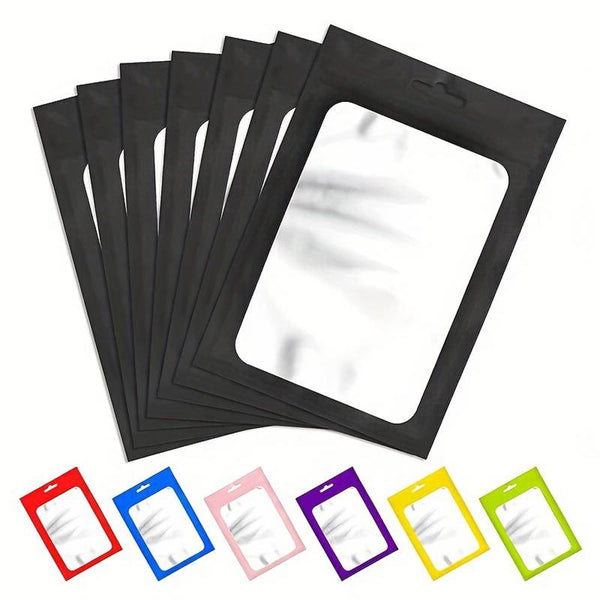 5D Diamond Painting 50 ziplock bags and 1 book ring in 8 colors