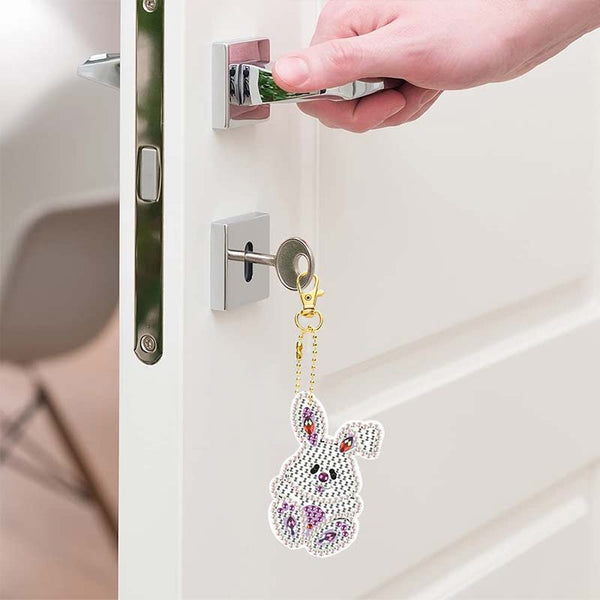 5D Diamond Painting Pendant Rabbits