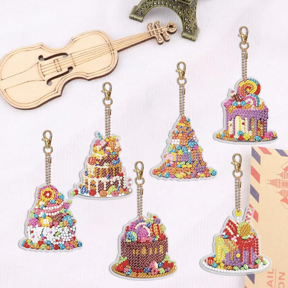 5D Diamond Painting Pendant Cake