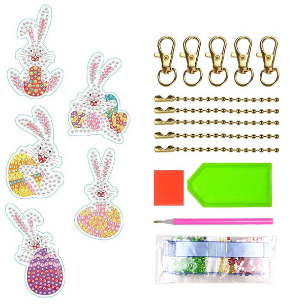 5D Diamond Painting Easter Bunny Set of 3