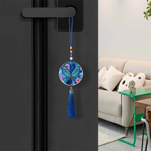5D Diamond Painting Car Pendant Butterfly