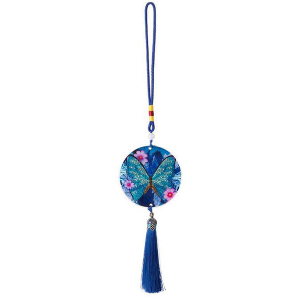 5D Diamond Painting Car Pendant Butterfly