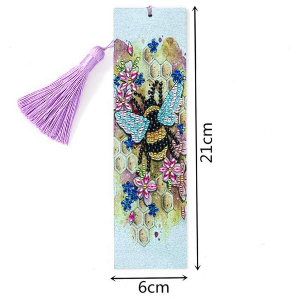Diamond Painting Bookmark Bee
