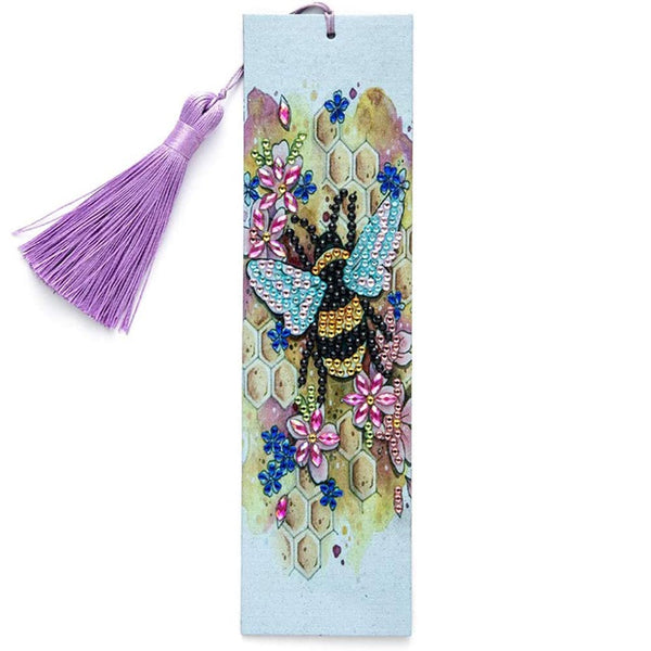 Diamond Painting Bookmark Bee