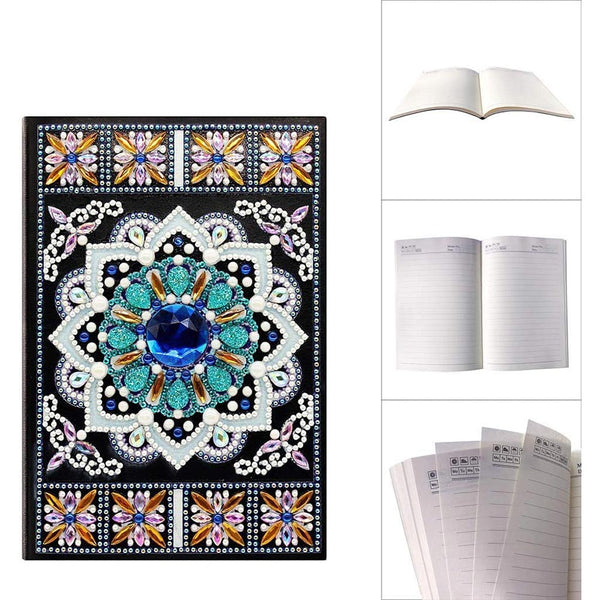 Diamond Painting Notebook Blue Diamond
