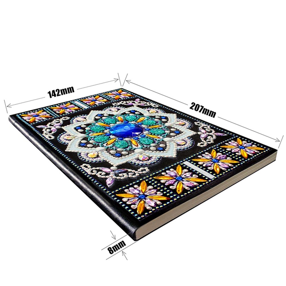 Diamond Painting Notebook Blue Diamond