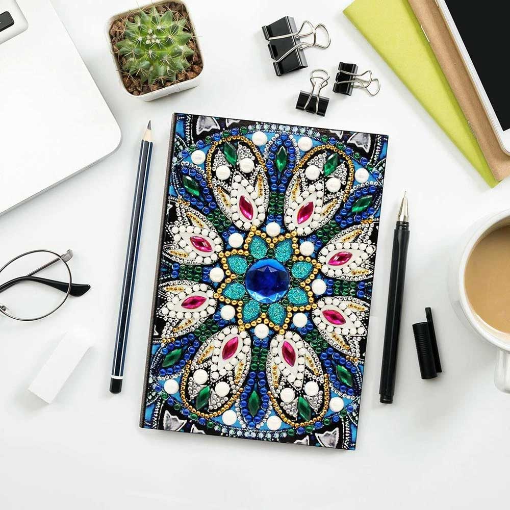 Diamond Painting Notebook - Flower