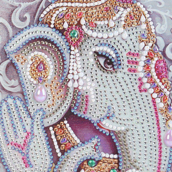 5D Diamond Painting Notebook Elephant God Ganesha