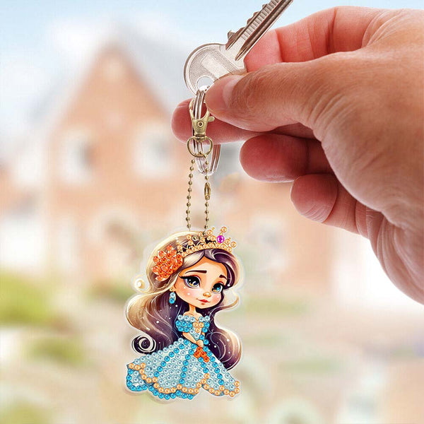 5D Diamond Painting Keychain Queen 5 Pieces
