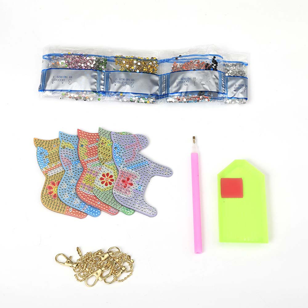 5D Diamond Painting Keychain Horses