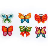 5D Diamond Painting Sticker Set Butterflies for Kids
