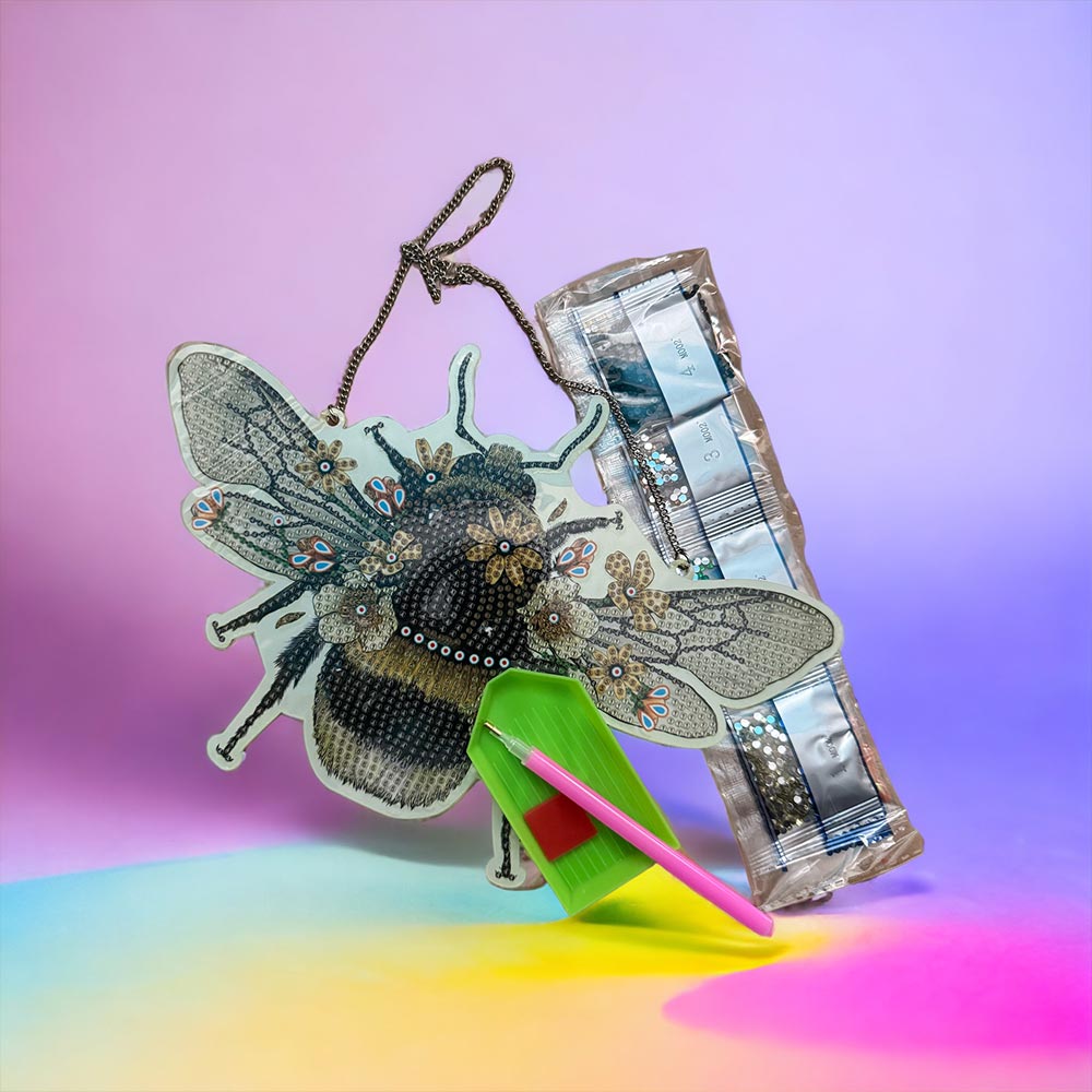 5D Diamond Painting Door Hanger Bee