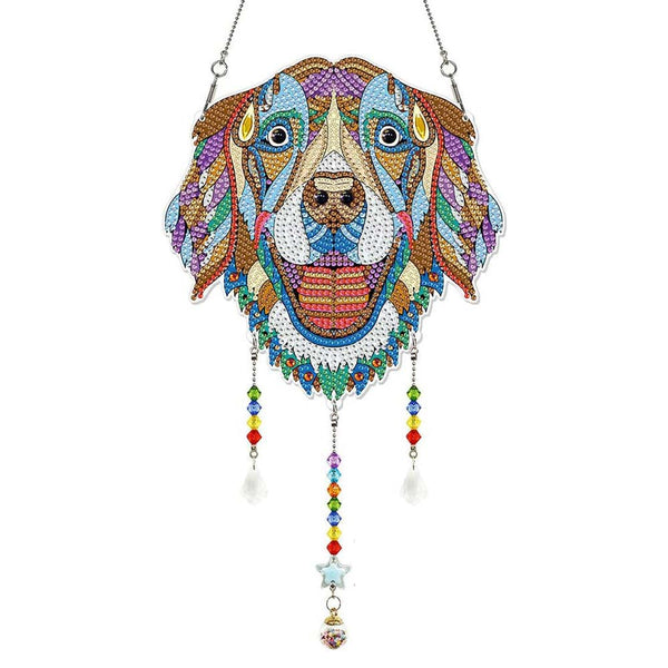 5D Diamond Painting Car Hanging Dog