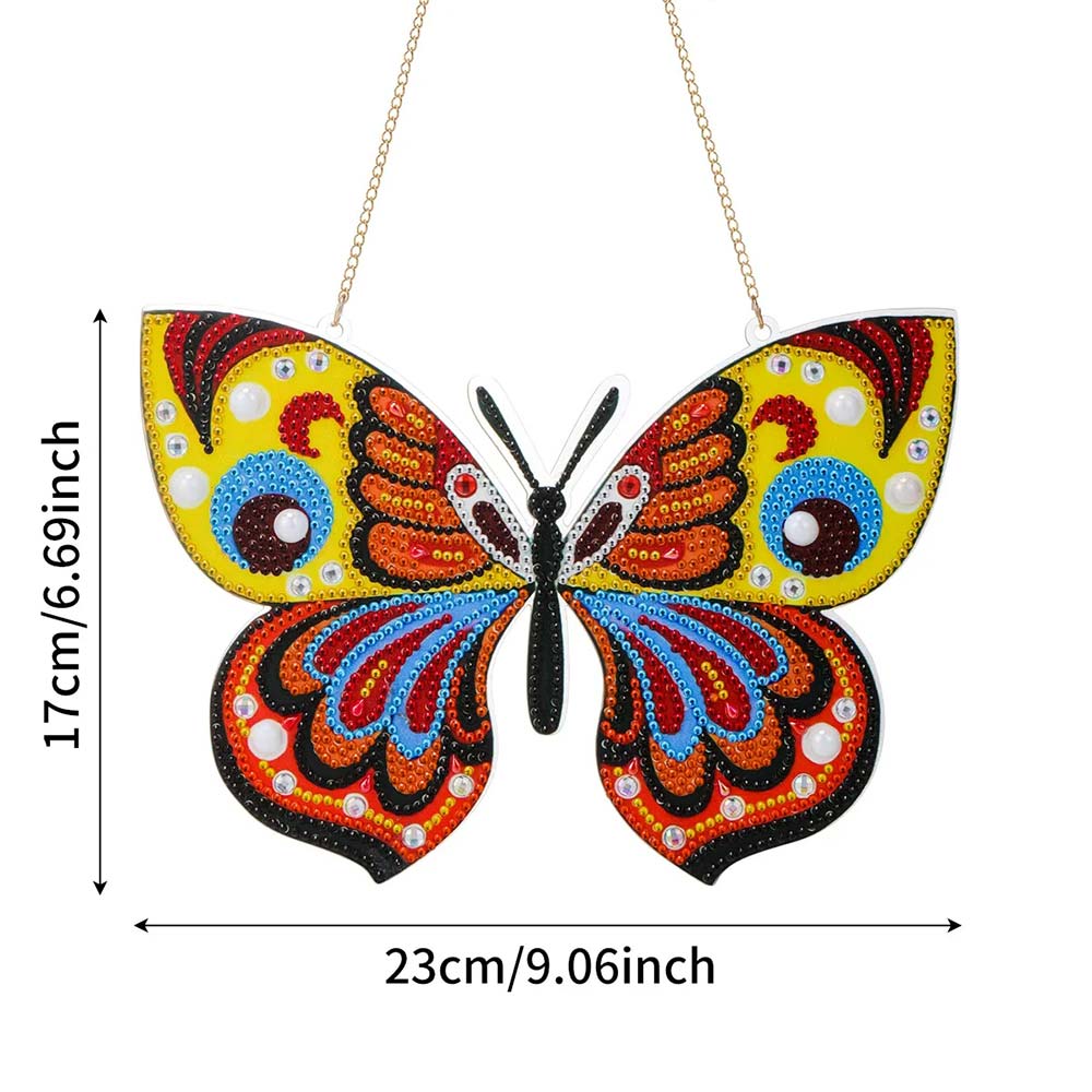 5D Diamond Painting Door Hanger - Butterfly