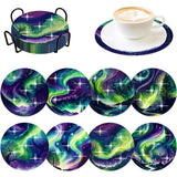 5D Diamond Painting Coaster Aurora