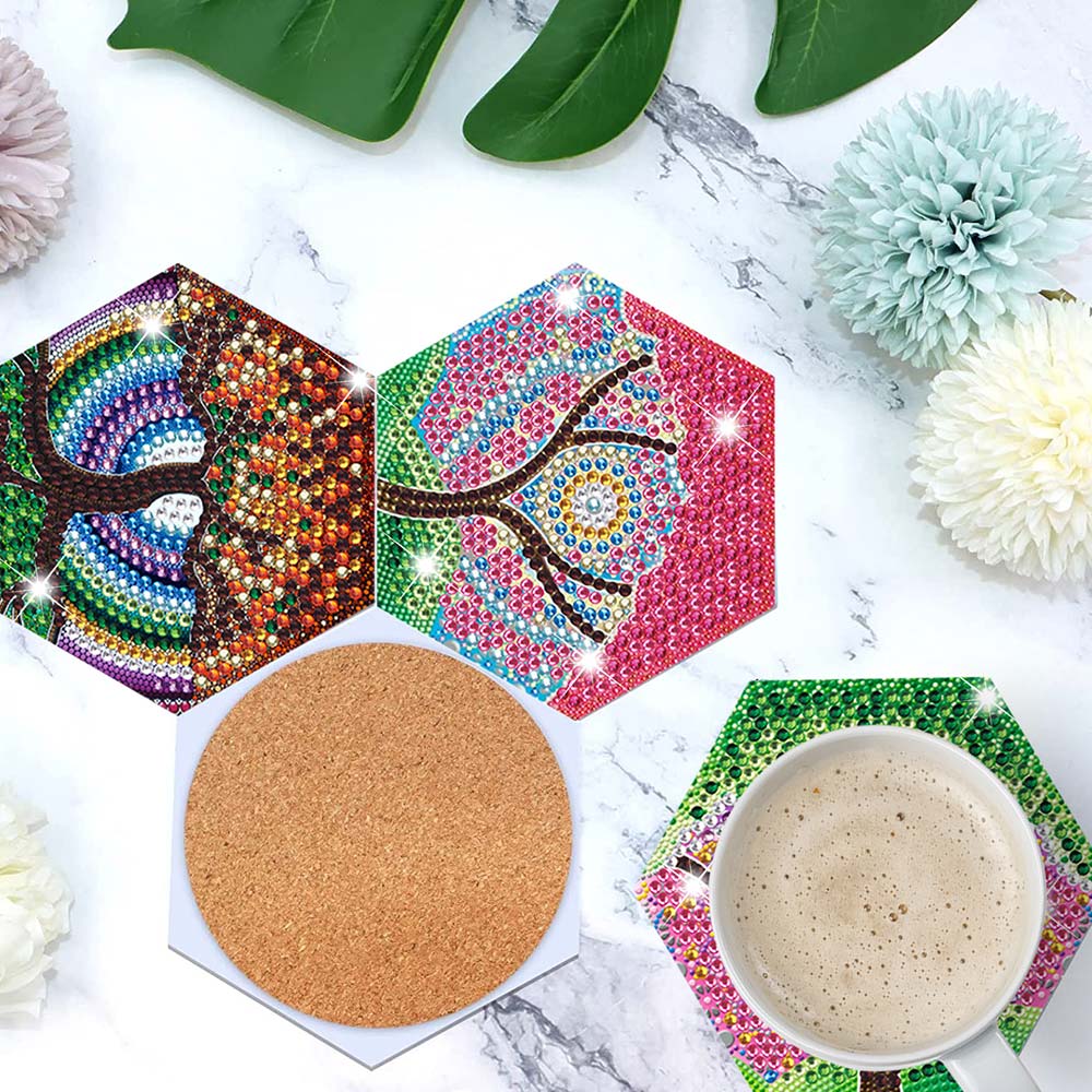 5D Diamond Painting Coaster Tree of Life