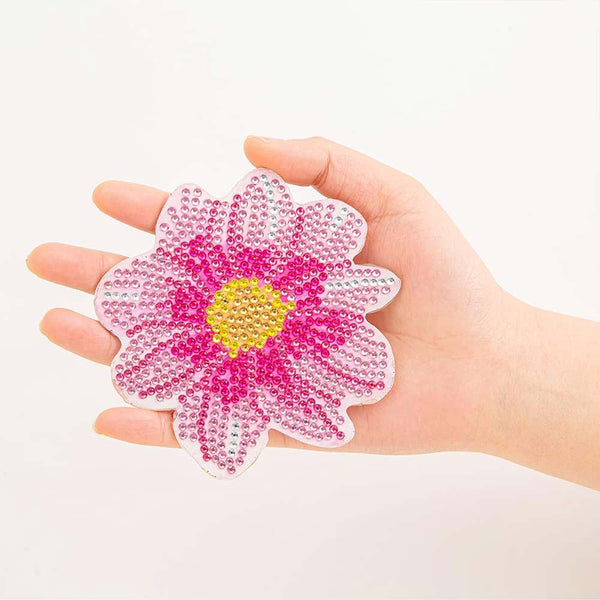 5D Diamond Painting Coaster Flowers