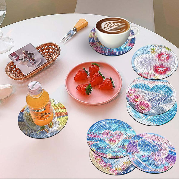 5D Diamond Painting Coaster Love