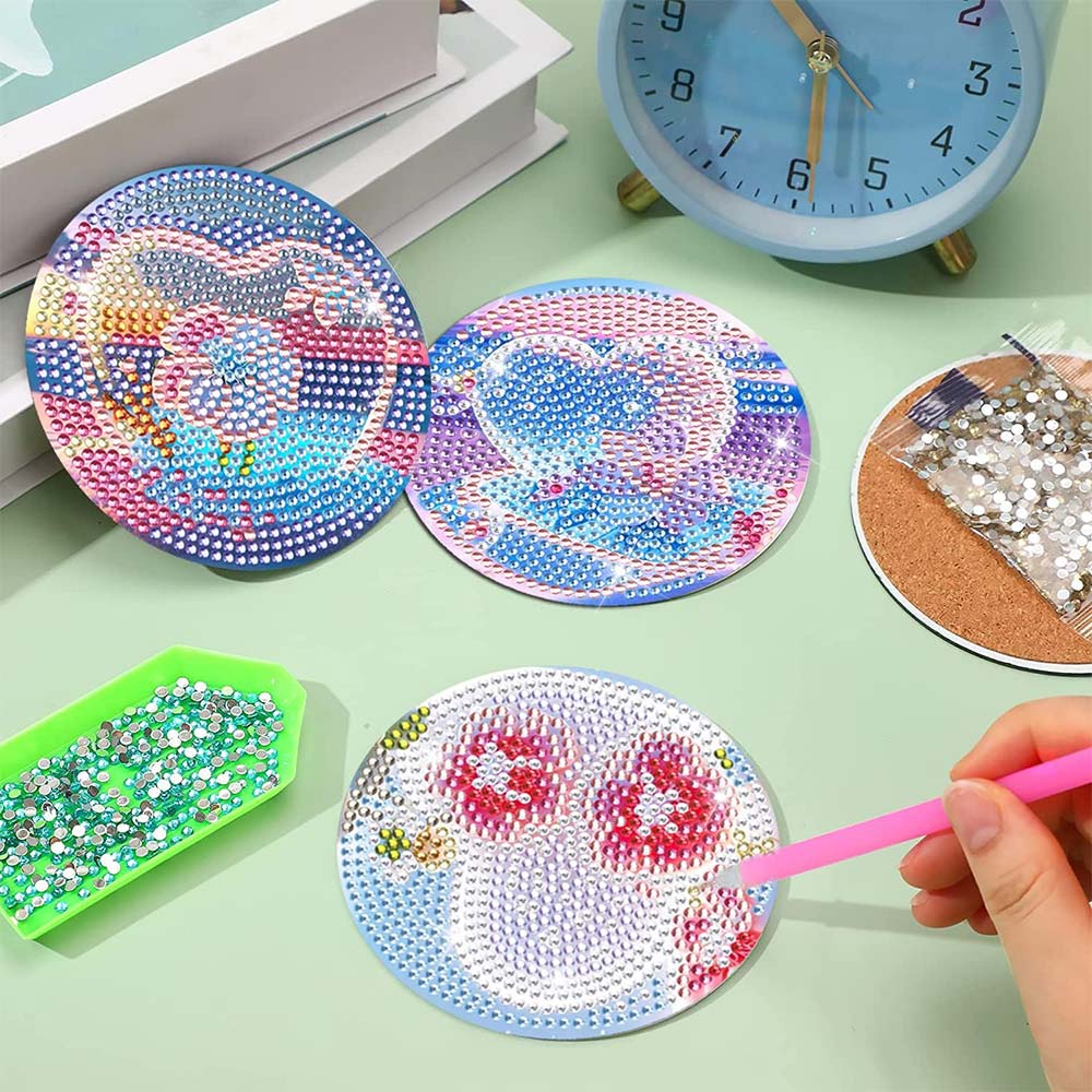 5D Diamond Painting Coaster Love