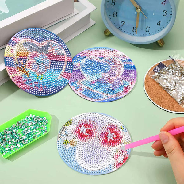 5D Diamond Painting Coaster Love