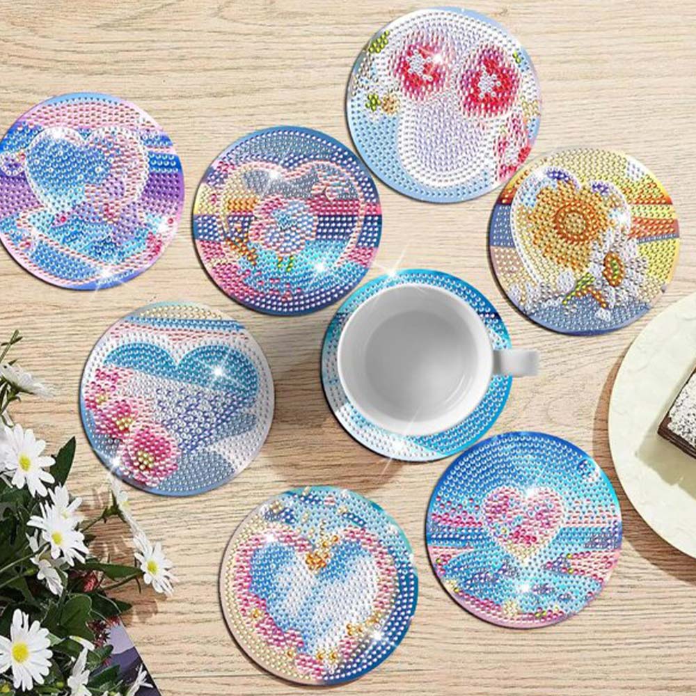 5D Diamond Painting Coaster Love
