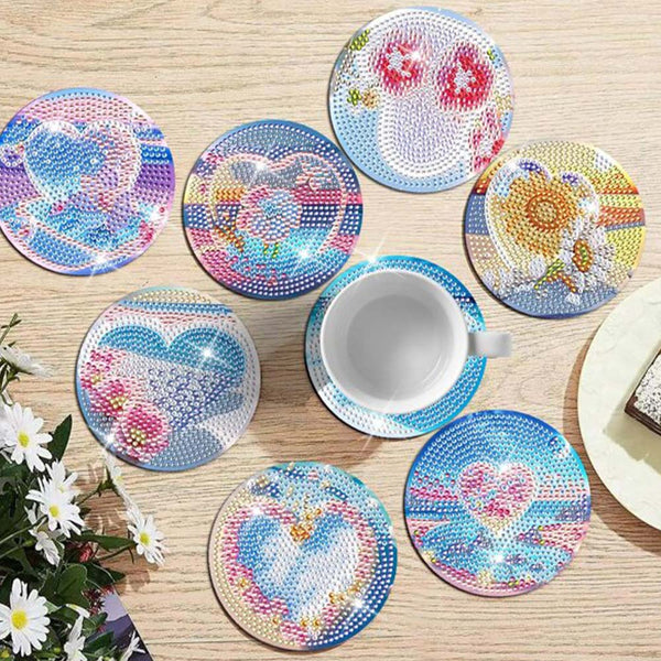 5D Diamond Painting Coaster Love
