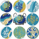 5D Diamond Painting Coaster Plants