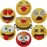 5D Diamond Painting Coaster Emoji