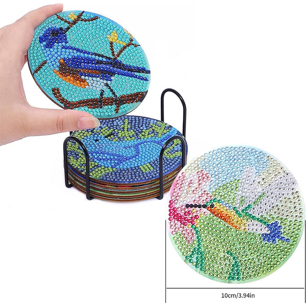 5D Diamond Painting Coaster Birds