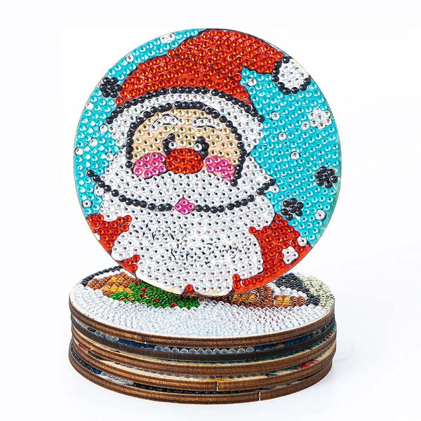 5D Diamond Art Coaster Christmas