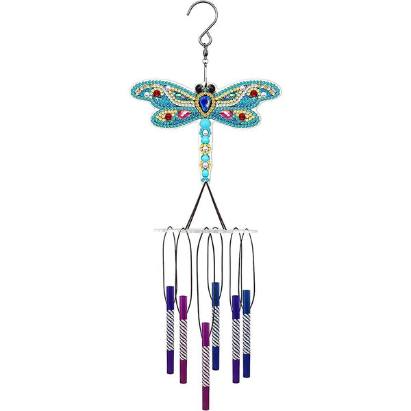 5D Diamond Painting Wind Chime Dragonfly