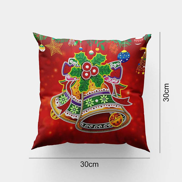5D Diamond Painting Pillow Cover 11.8"x11.8" Bell
