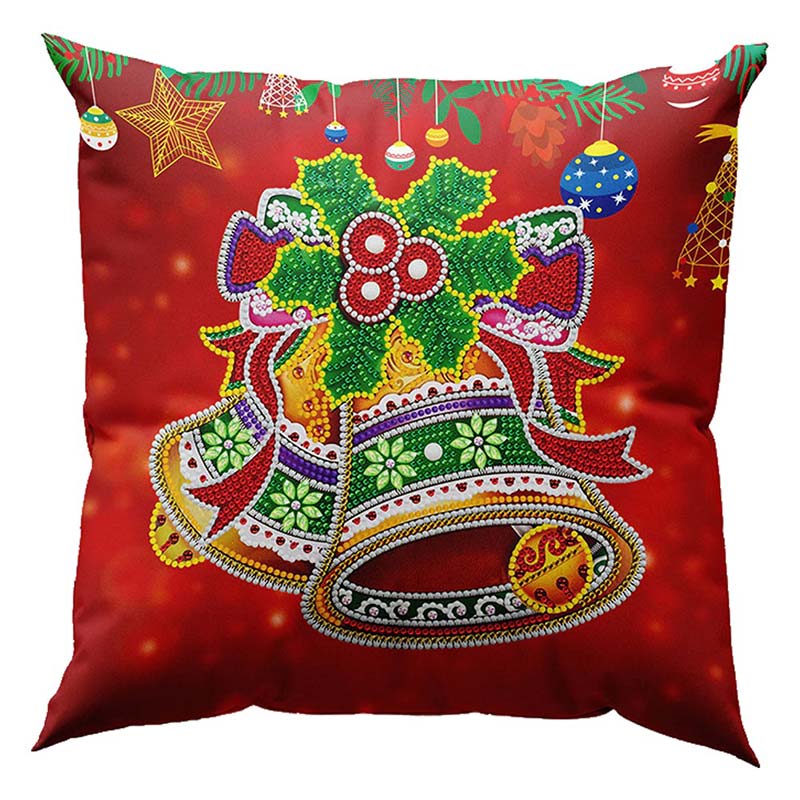 5D Diamond Painting Pillow Cover 11.8"x11.8" Bell