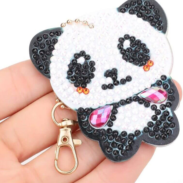 5D Diamond Painting Keychain Cartoon Animals