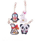 5D Diamond Painting Keychain Cartoon Animals
