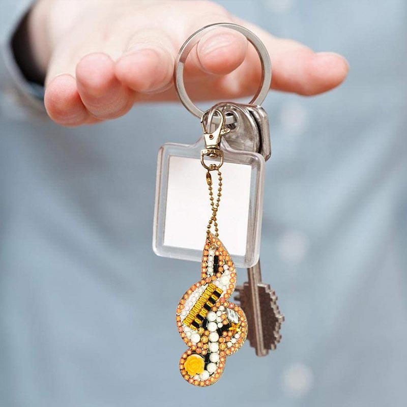 5D Diamond Painting Keychain Melody 5 Pieces