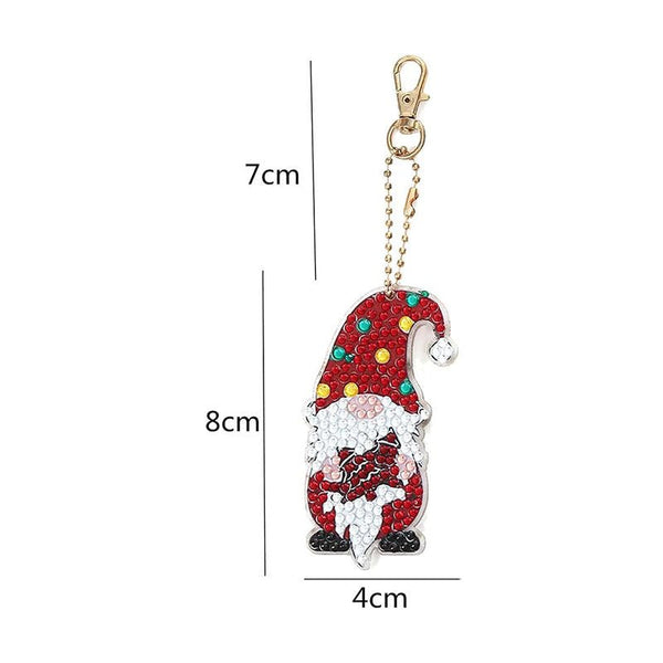 5D Diamond Painting Keychain Dwarves Set 1