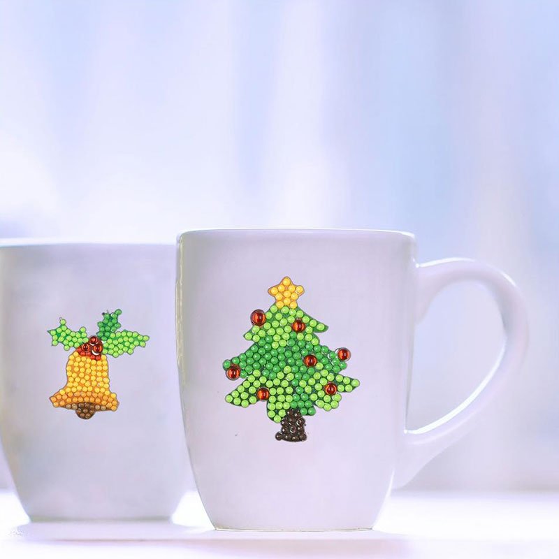5D Diamond Painting Sticker Set "Merry Christmas" for Kids