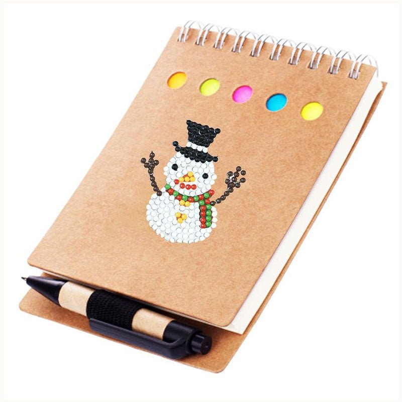 5D Diamond Painting Sticker Set "Merry Christmas" for Kids
