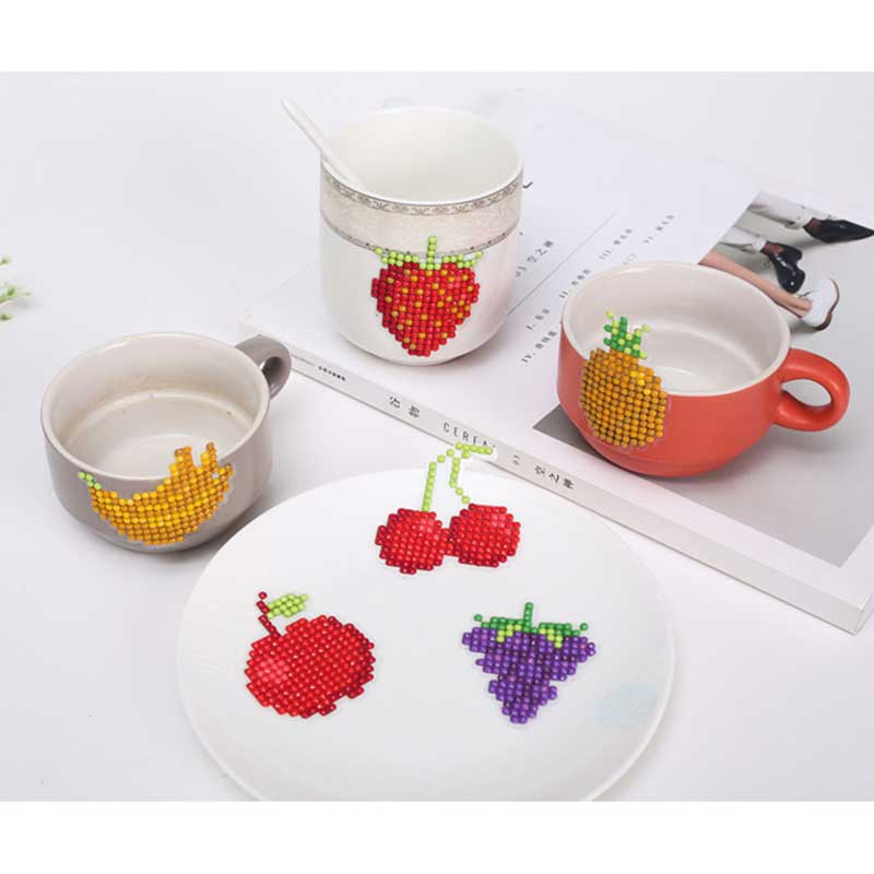5D Diamond Painting Sticker Set Fruit for Kids
