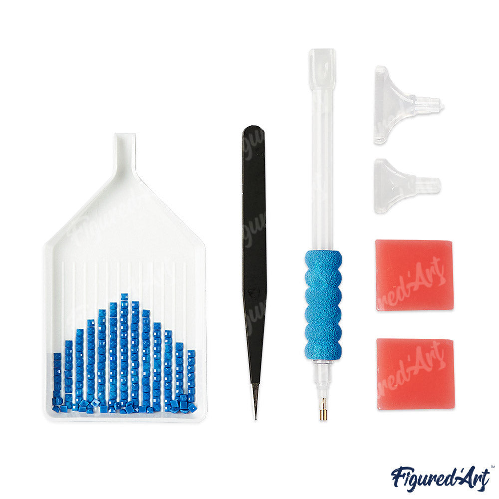 Diamond Painting - Beachside houses