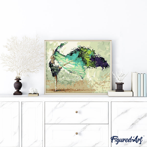 paint by numbers | Modern Dancers | dance easy | FiguredArt
