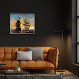 paint by numbers | Battleship | intermediate ships and boats | FiguredArt